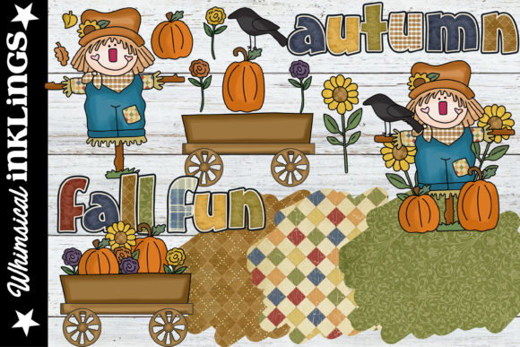 Download Fall Frank-Autumn Scarecrow Clipart - Fall Collection