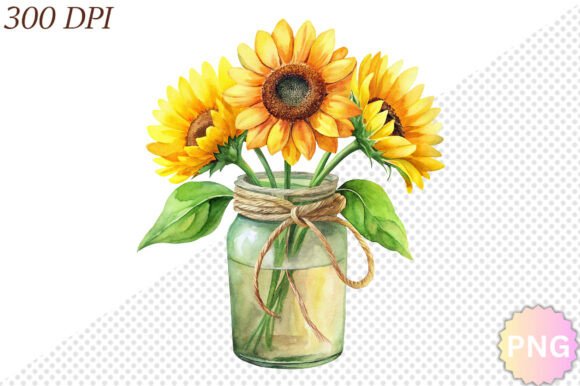 Download Watercolor Sunflower PNG Clipart - Watercolor sunflower png Collection